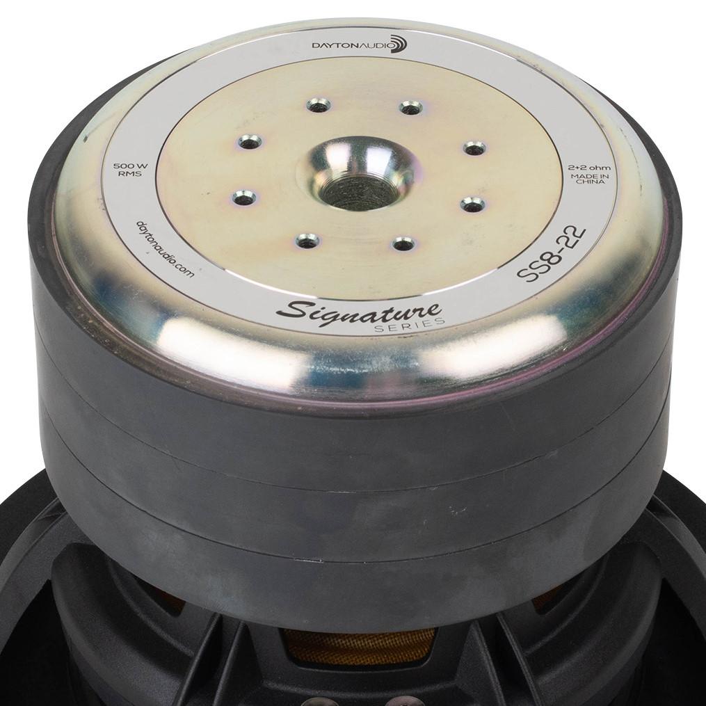 SS8-22 Signature Subwoofer - Motor and Venting